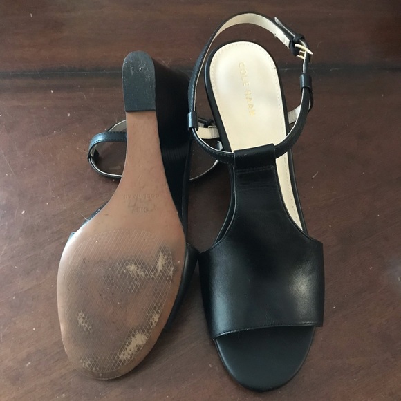 Cole Haan Maddie Open Toe Wedge Sandals W13616 Women’s Size 9.5 B - Picture 9 of 14